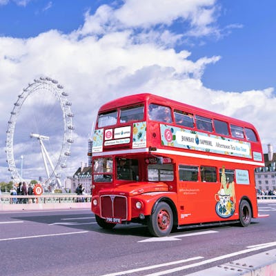 Bustour zum Nachmittagstee für Gin-Liebhaber ab Trafalgar Square