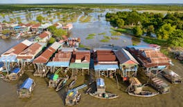 Siem Reap Tonle Sap See und schwimmende Dorftour