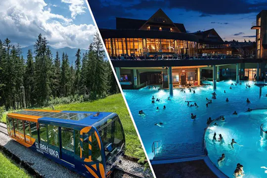 Excursão a Zakopane com piscinas de águas termais e recolha no hotel