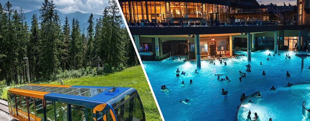 Tour di Zakopane con piscine termali e prelievo in hotel