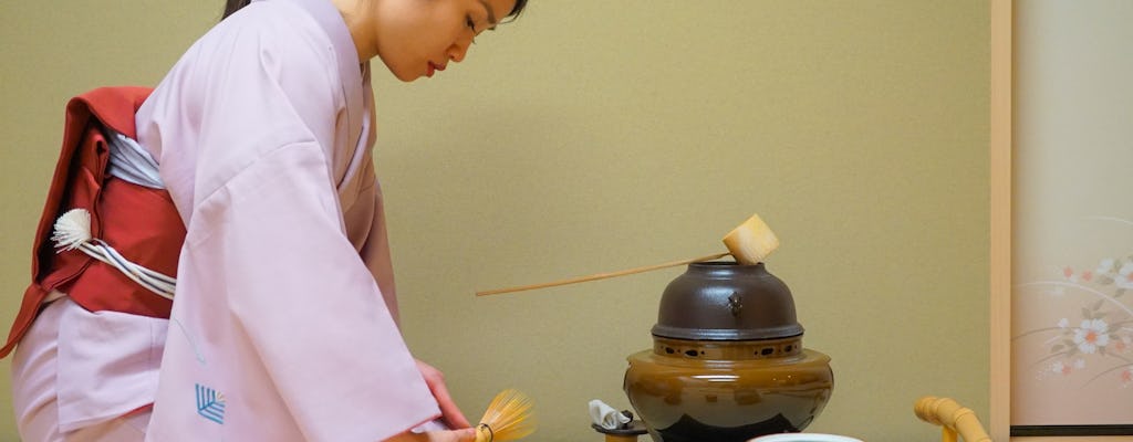 Ceremonia parzenia herbaty w Kioto i piesza wycieczka po świątyni Kiyomizu-dera