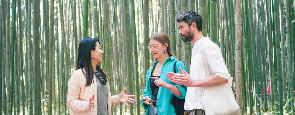 Excursão a pé privilegiada em Kyoto Arashiyama