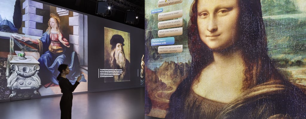 Esperienza artistica interattiva Da Vinci Genius