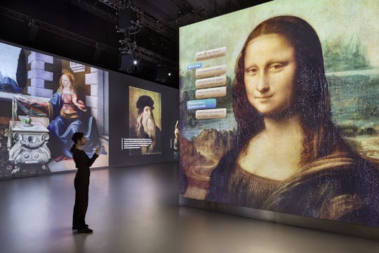 Expérience artistique interactive Da Vinci Genius