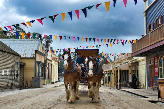 Excursão de ônibus Sovereign Hill, Jardim Botânico e Melbourne Skydeck