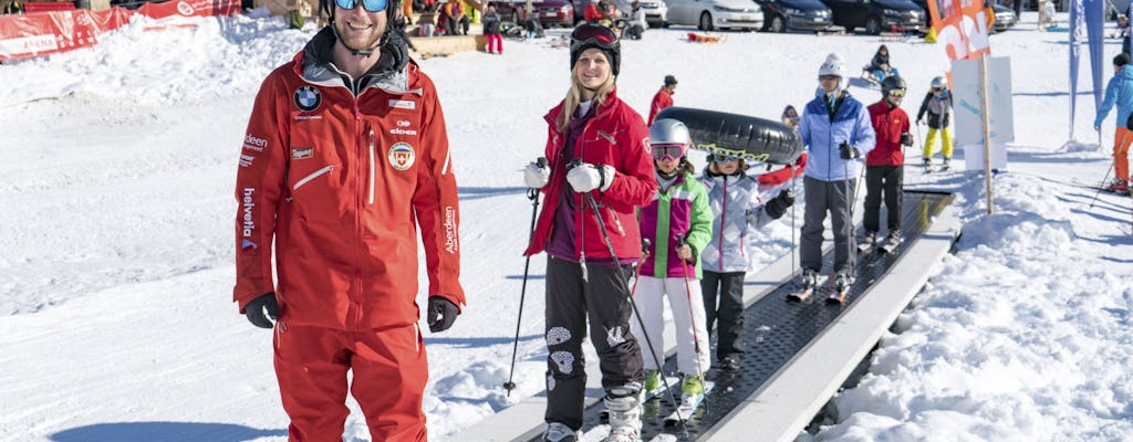 Paquete de esquí para principiantes de 1 día en Grindelwald