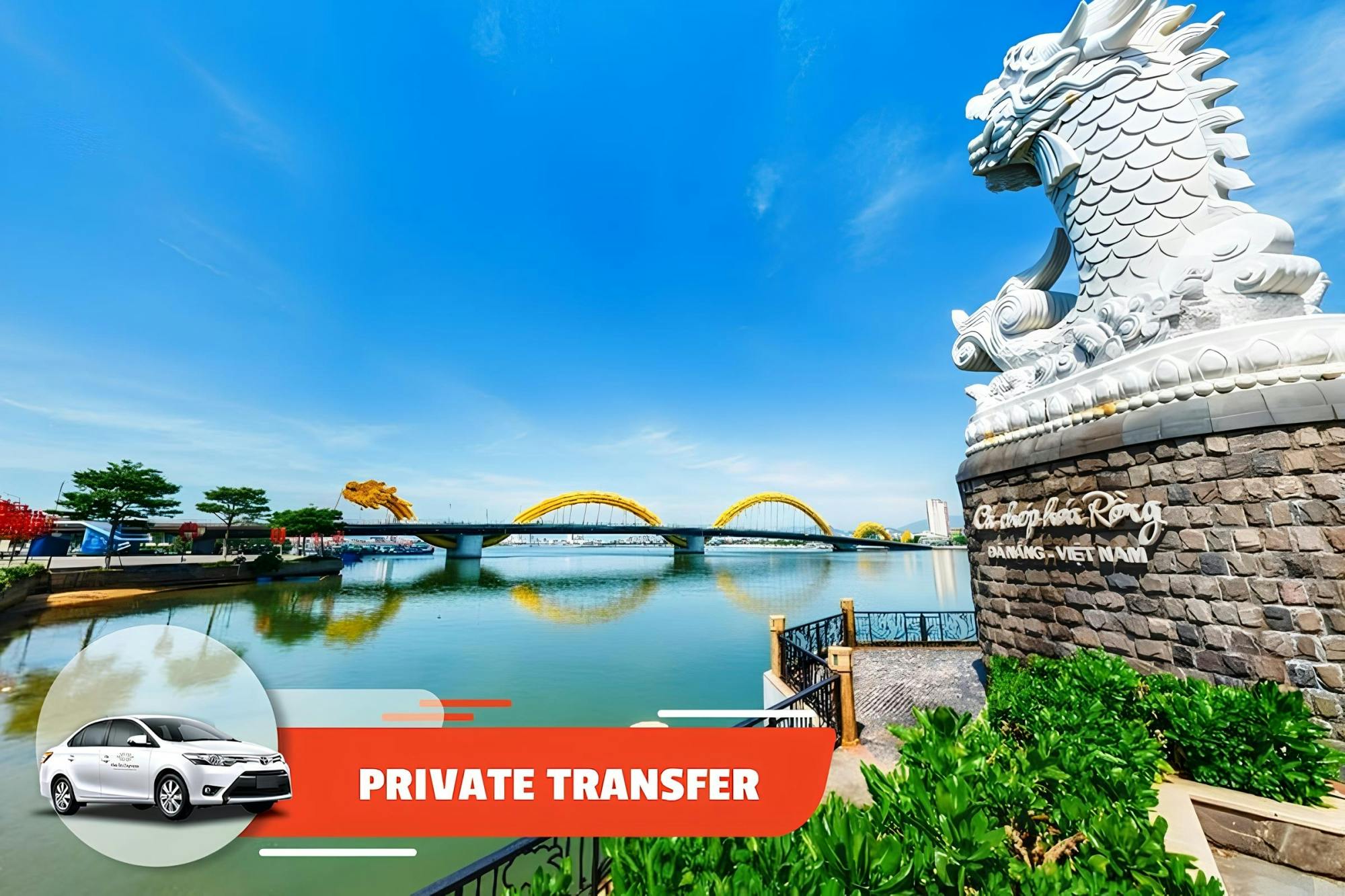 Trasferimento privato dal centro di Nha Trang alla città di Da Nang