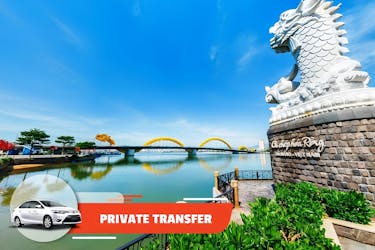 Traslado privado del centro de la ciudad de Nha Trang desde y hacia la ciudad de Da Nang