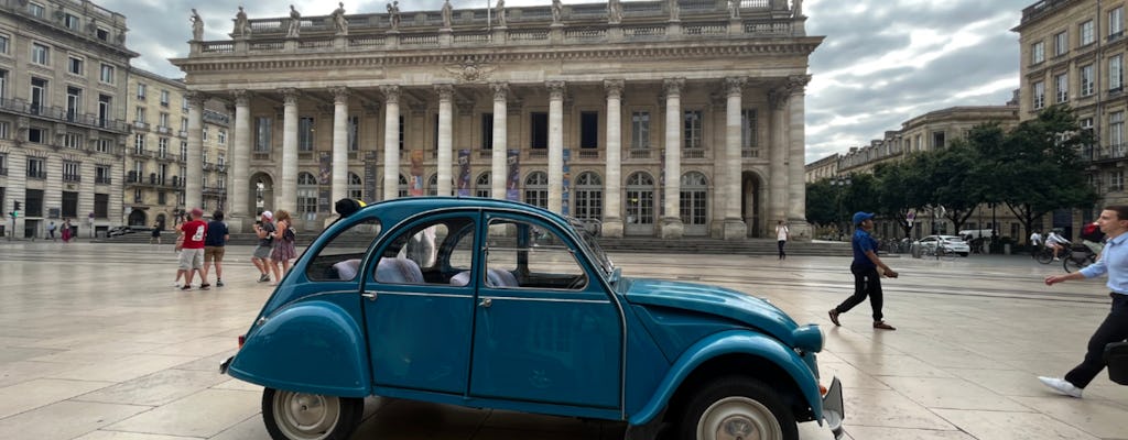 Bordeaux Highlights Private Tour in a 2CV vintage car