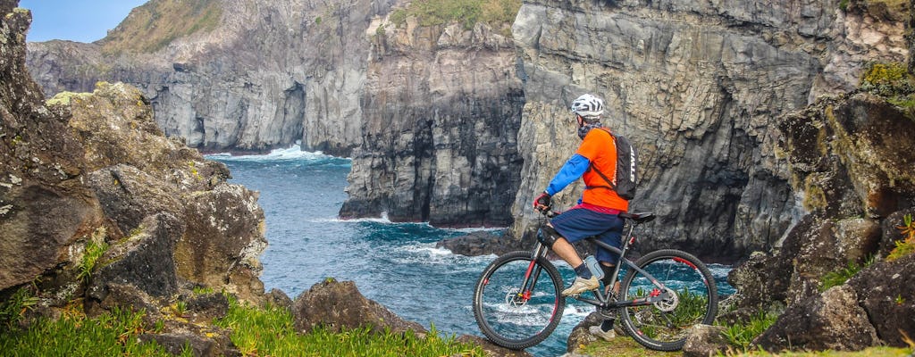 Geführte Elektro-Mountainbike-Tour in Ribeira Grande
