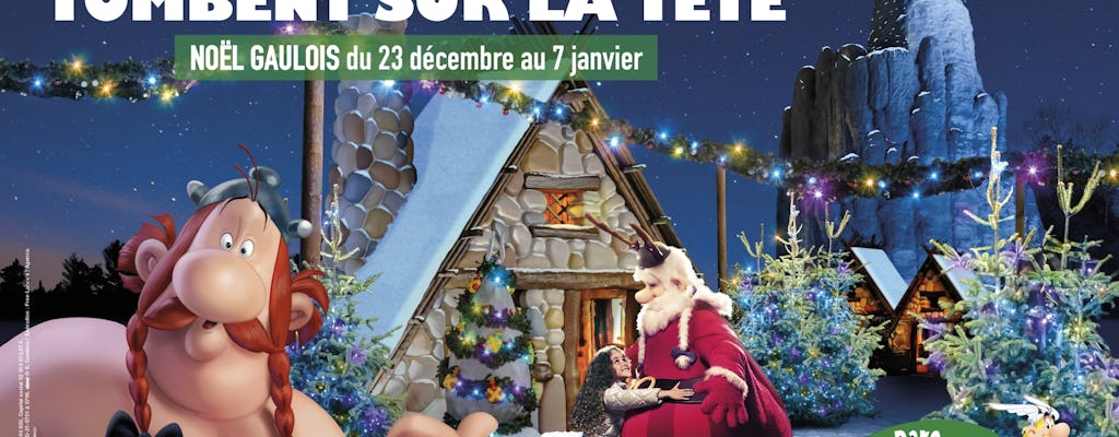 Weihnachtseintrittskarten für den Parc Astérix Paris