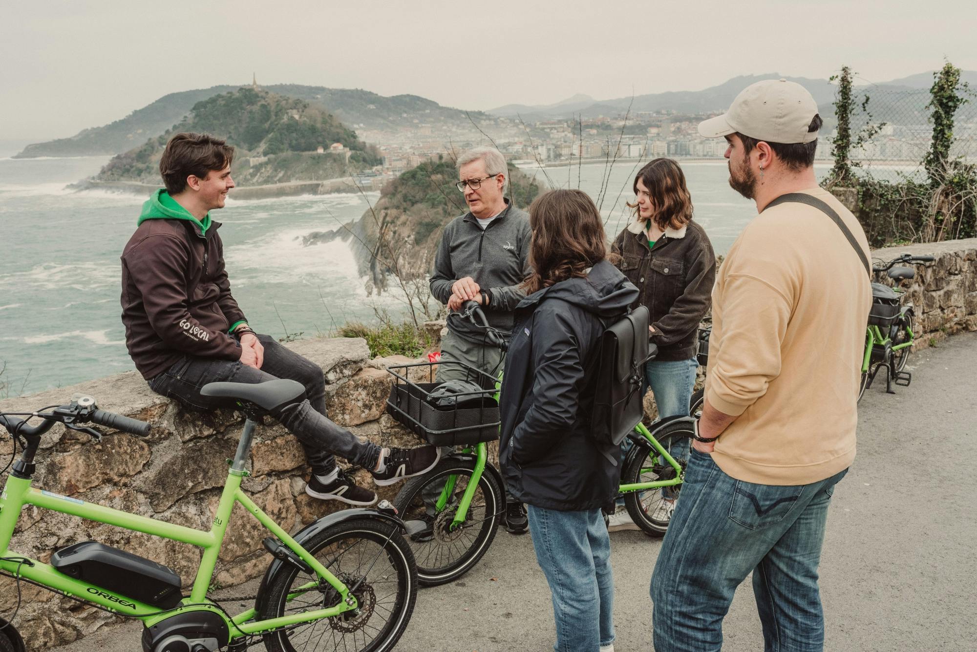 Klasyczna wycieczka rowerem elektrycznym po San Sebastian