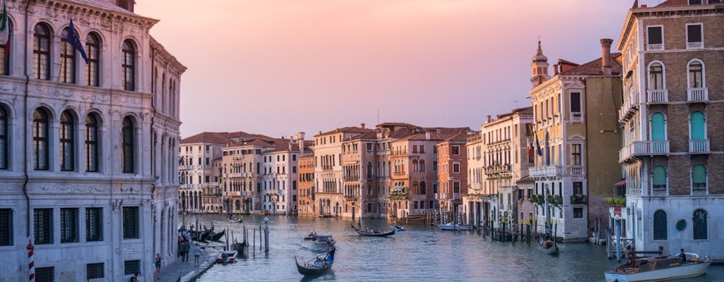 Recorrido a pie por lo mejor de Venecia con recorrido en barco por el Gran Canal