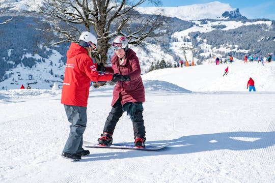 Pacchetto snowboard per principianti di 1 giorno a Grindelwald