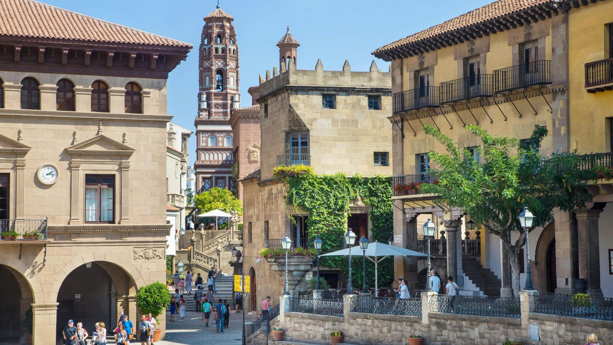 Barcelona City Tour with Poble Espanyol Entry