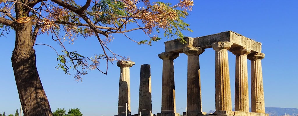 La Corinthe Antique et dégustation d'huile d'olive