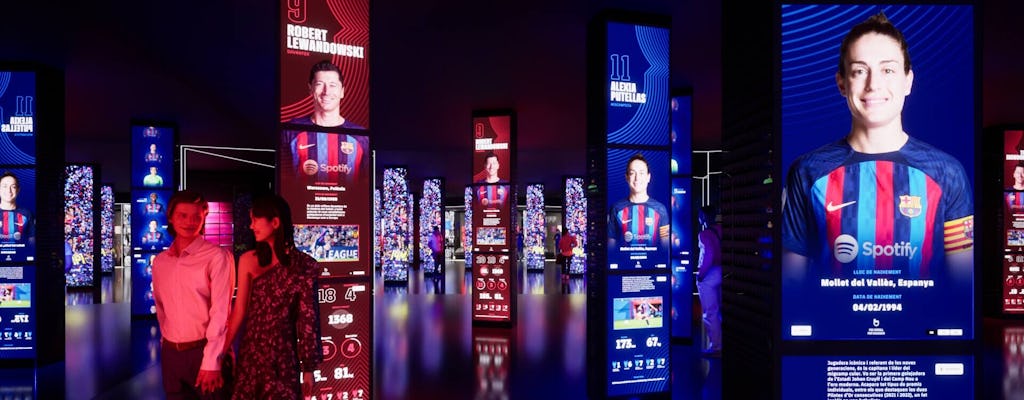 Barça Immersive Tour en el Museo del FC Barcelona y tiempo libre