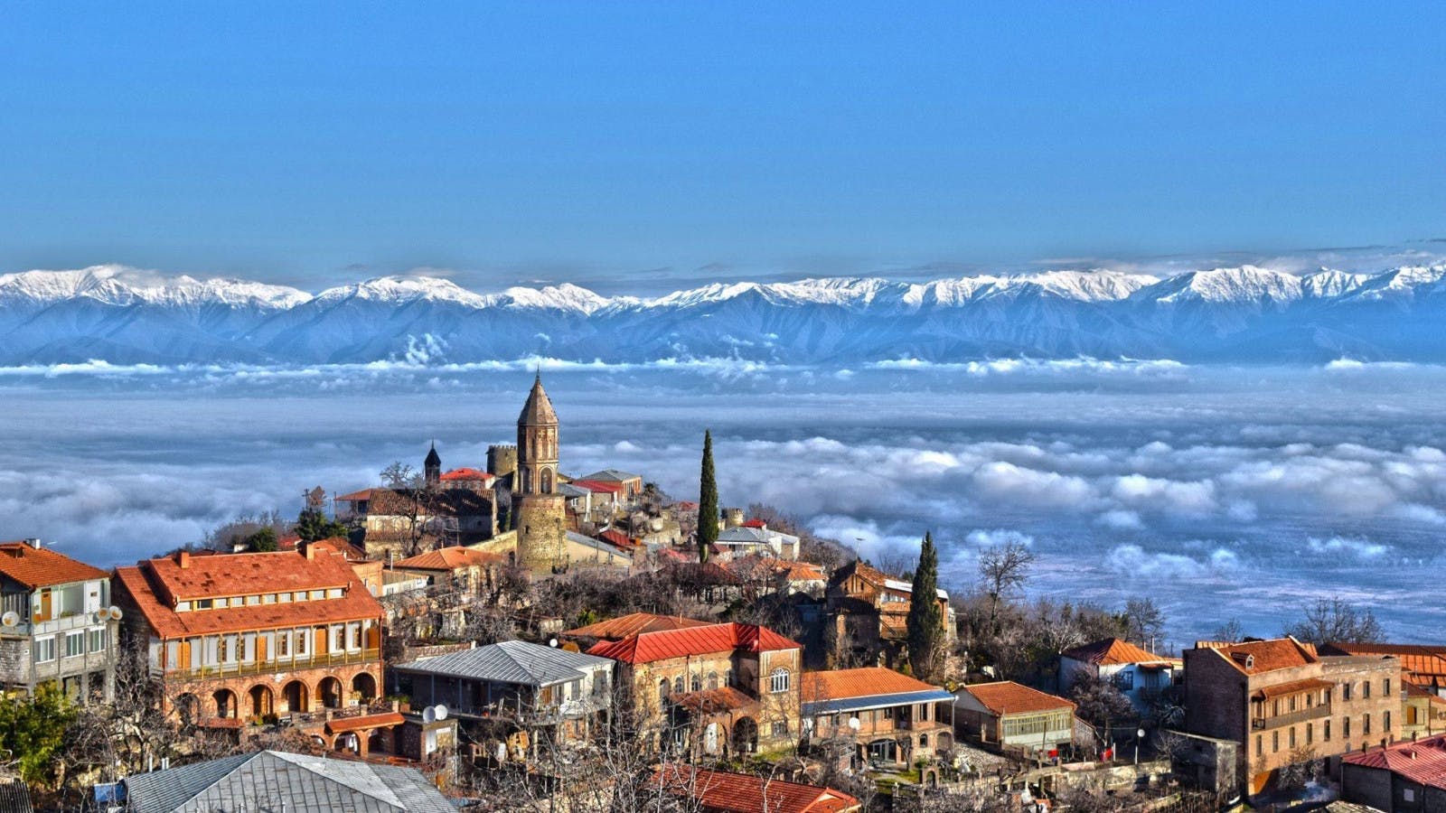 Visita al monasterio de Bodbe, Sighnaghi y Telavi desde Tbilisi