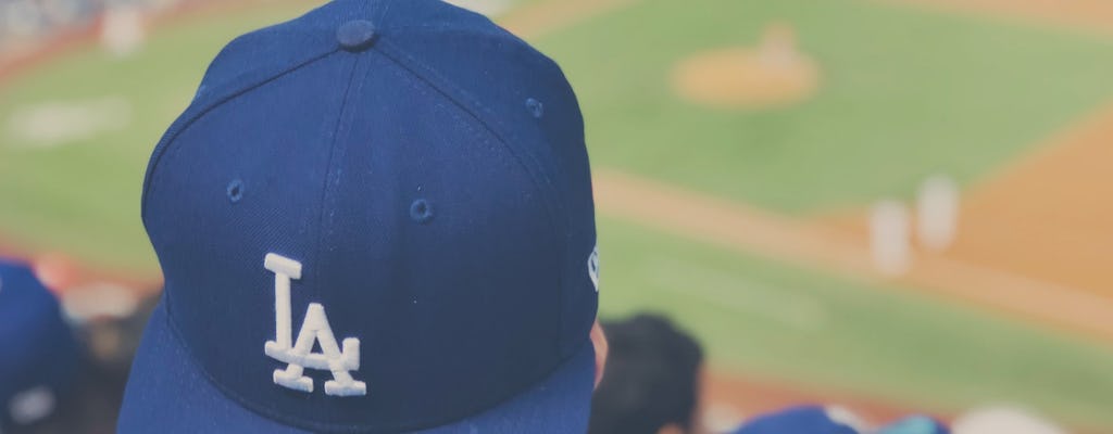 Ticket für das Baseballspiel der LA Dodgers im Dodger Stadium