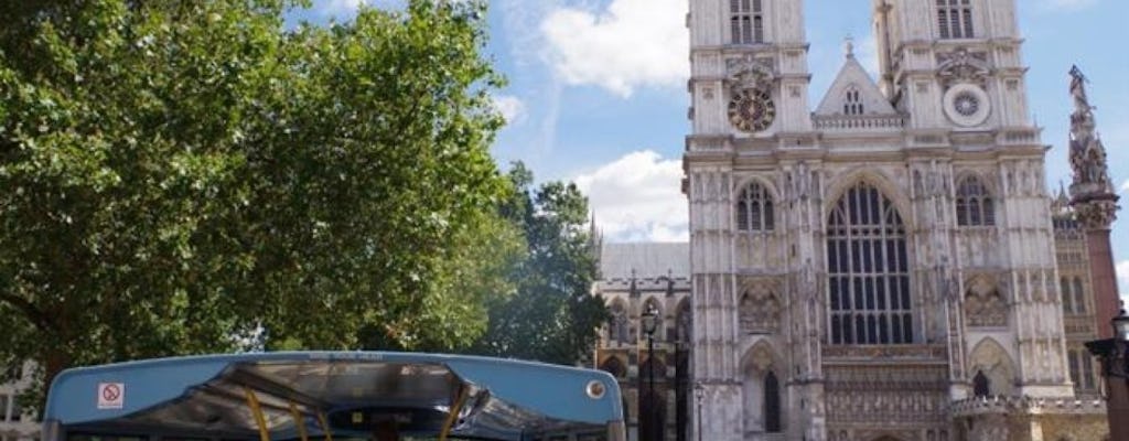 Westminster Abbey tickets with 48-hour hop-on hop-off bus tour