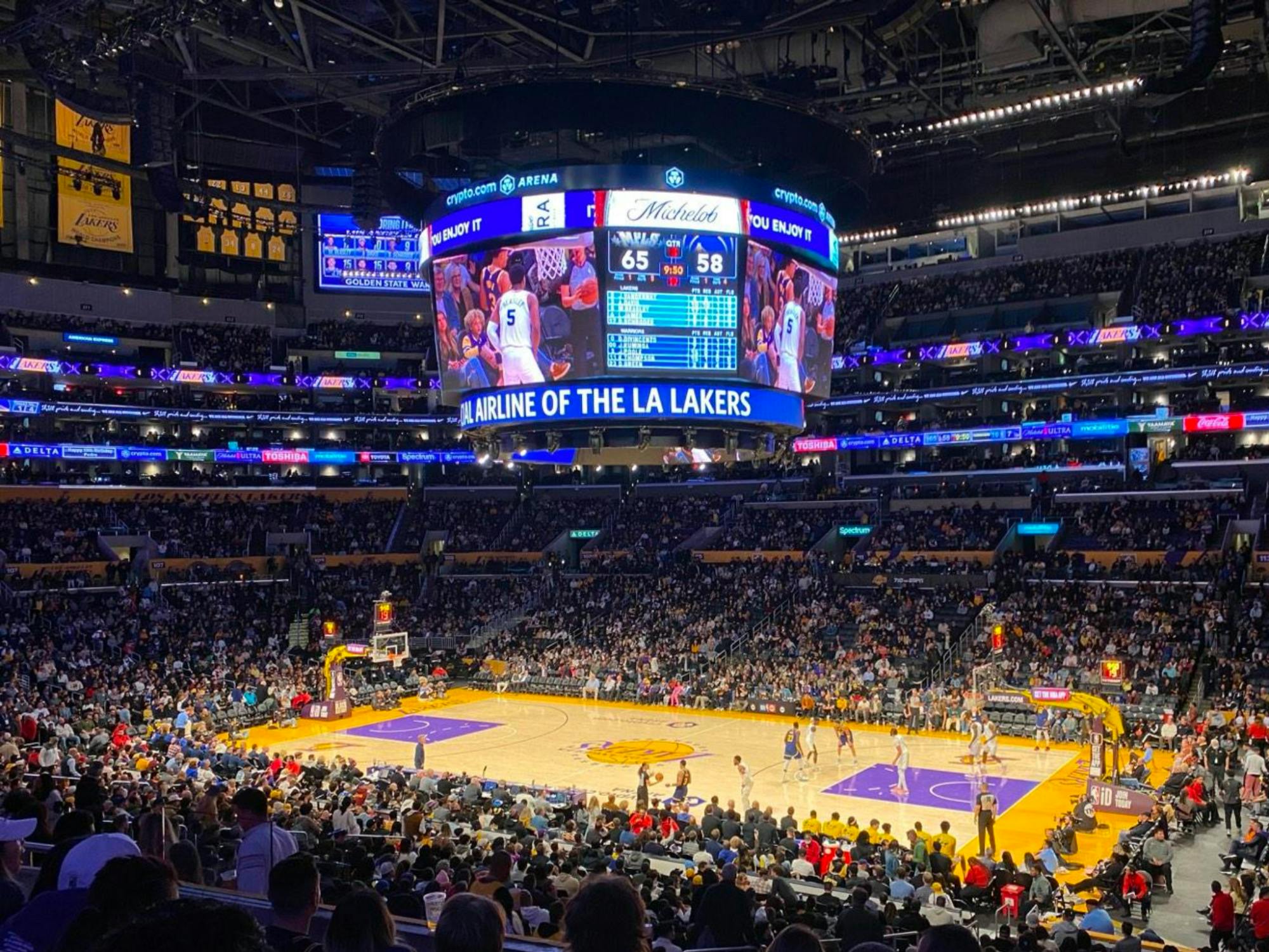 Billet pour le match NBA des Lakers de Los Angeles