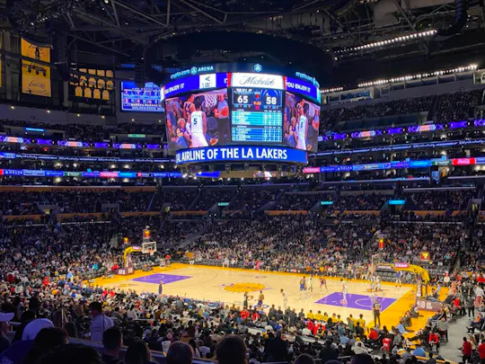 Los Angeles Lakers Basketball Game at Crypto.com Arena