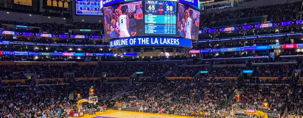 Ingresso para jogo da NBA do Los Angeles Lakers