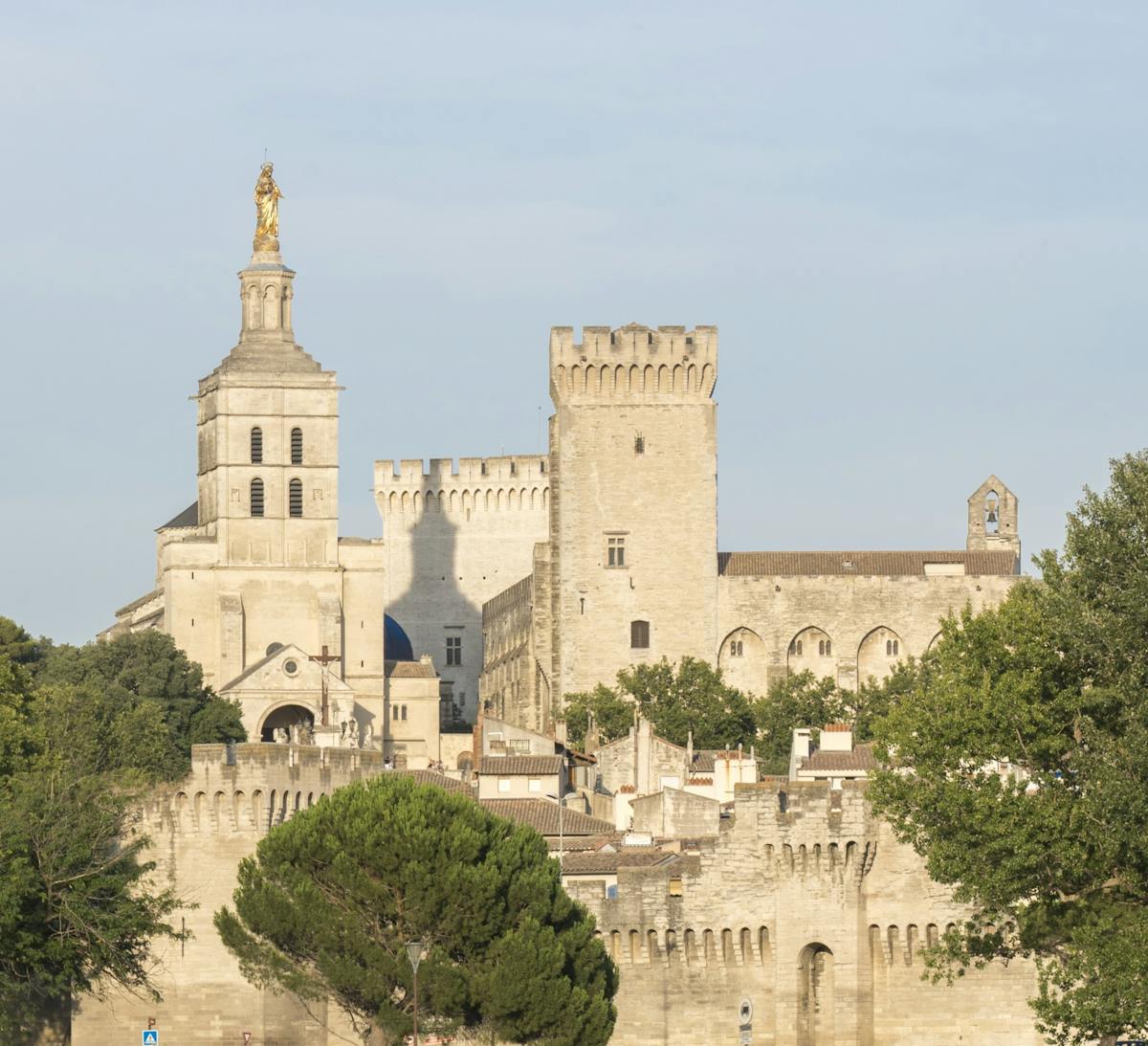 Wandeling door Avignon en het Pausenpaleis