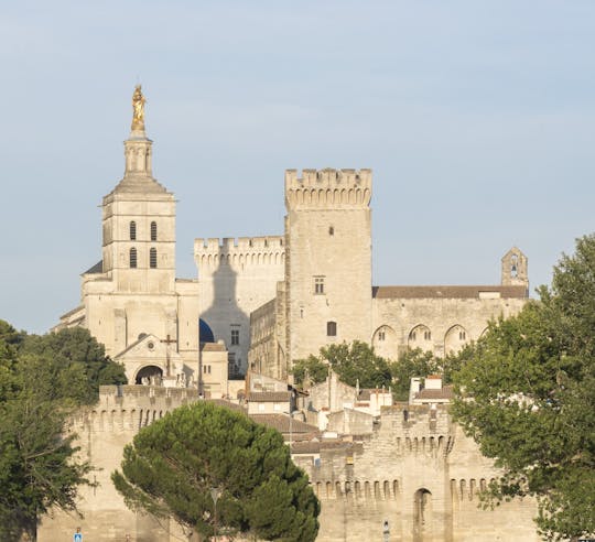 Recorrido a pie por Aviñón y el Palacio de los Papas