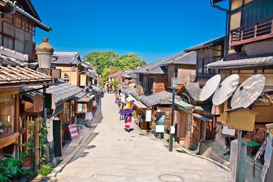Kyoto-Rundgang und Shopping auf dem Nishiki-Markt