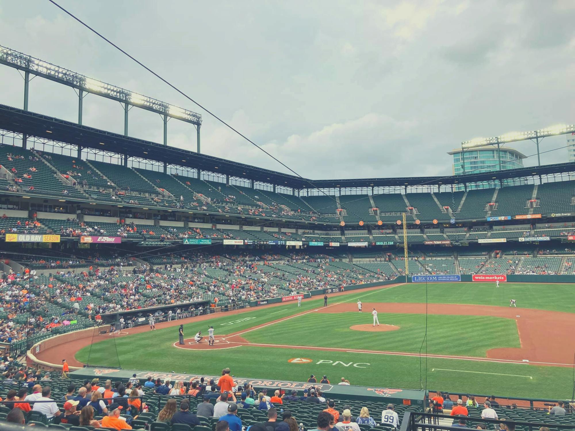 Baltimore Orioles honkbalwedstrijdkaartjes in Oriole Park