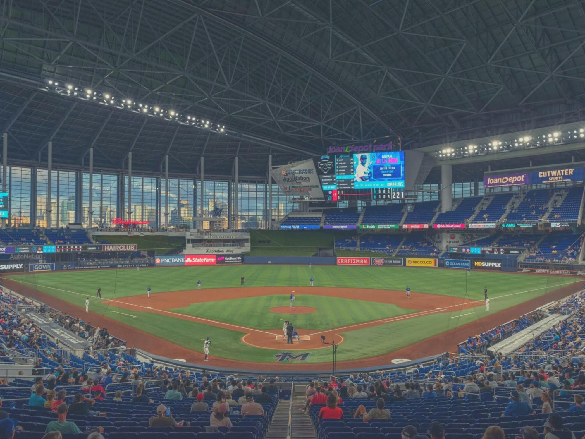 Tickets für das Baseballspiel der Miami Marlins im LoanDepot Park