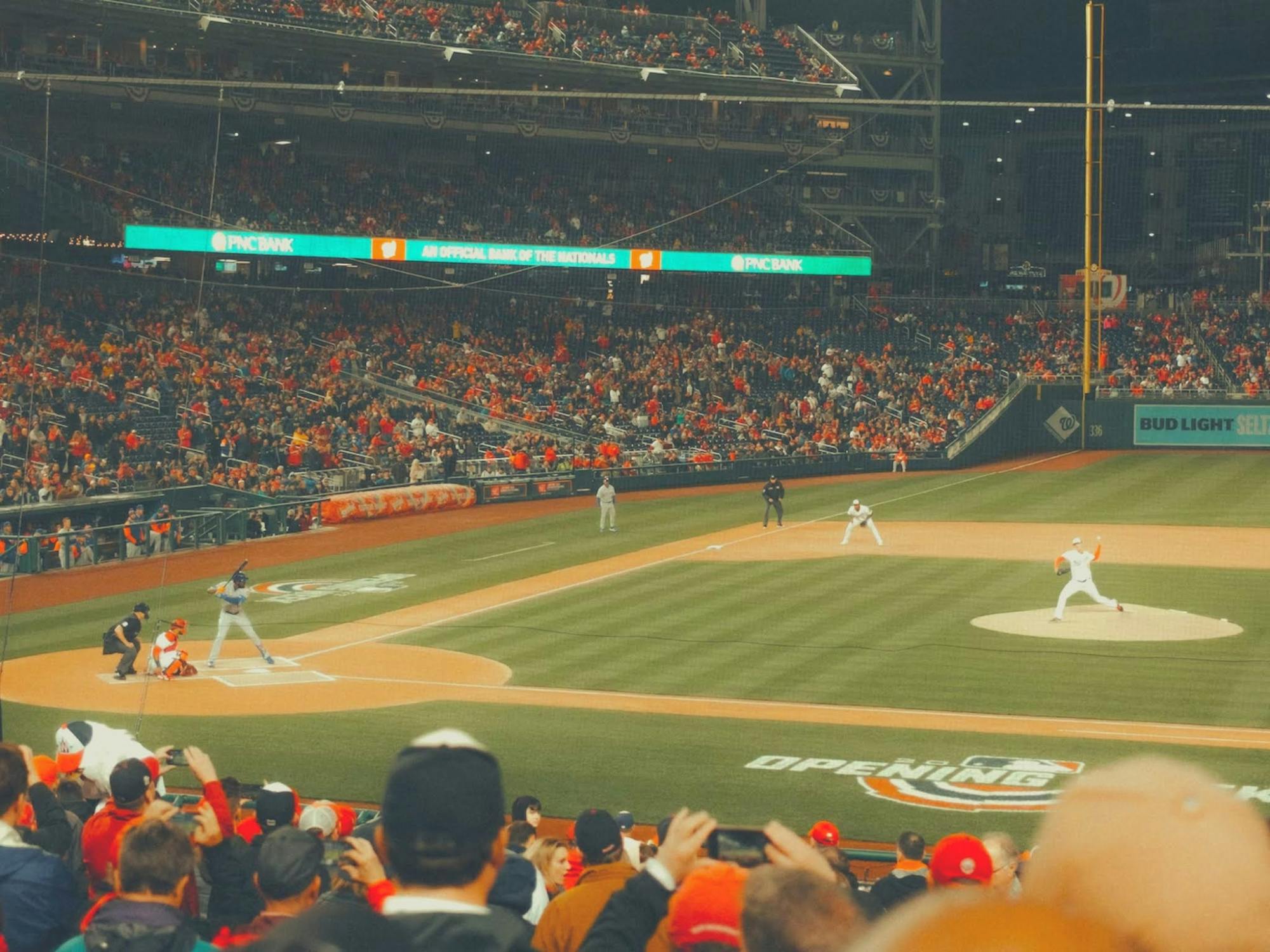 Entradas para el partido de béisbol de los Nacionales de Washington en el Nationals Park