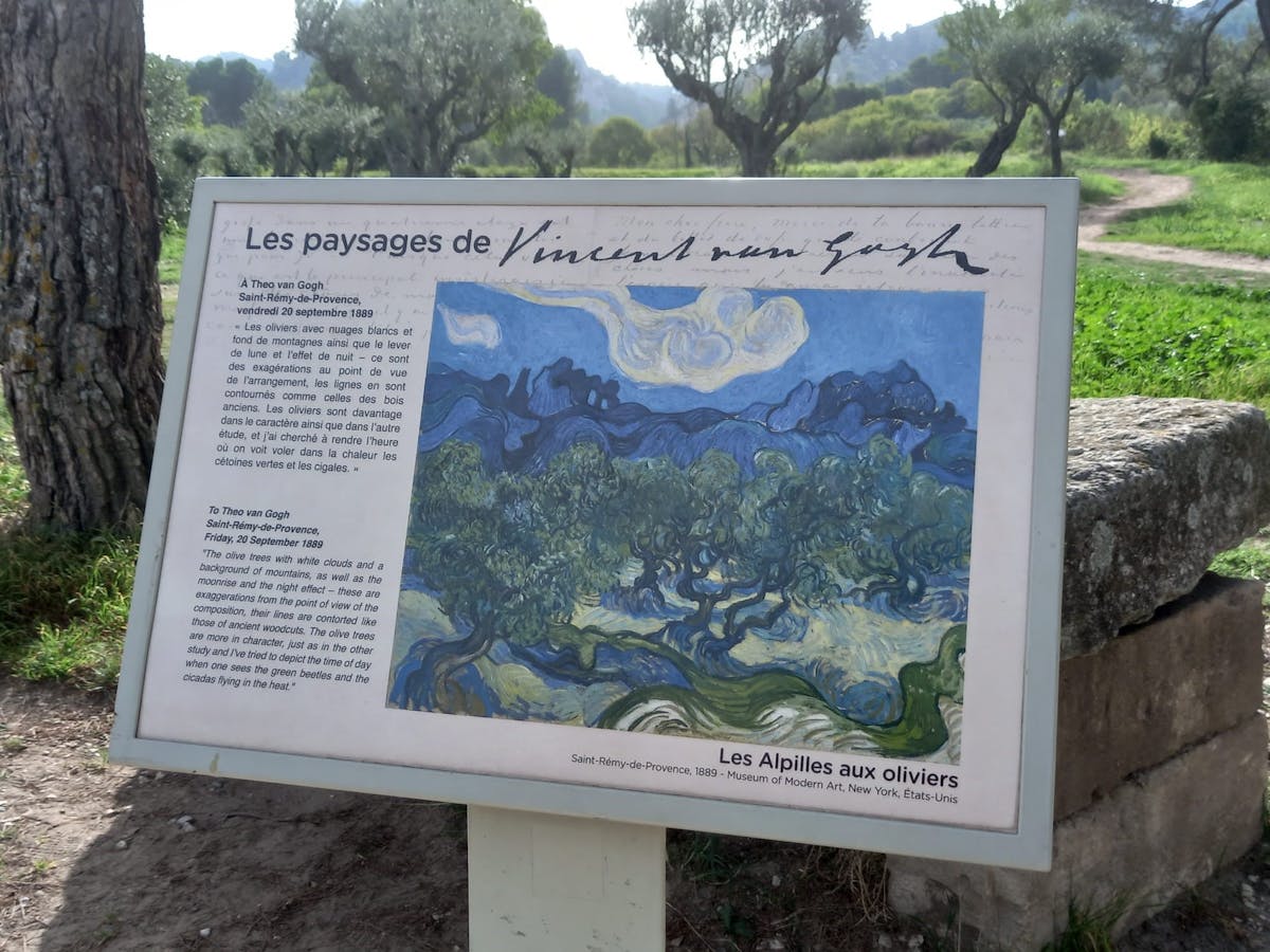 In de voetsporen vanaf Van Gogh in de Provence vanuit Avignon