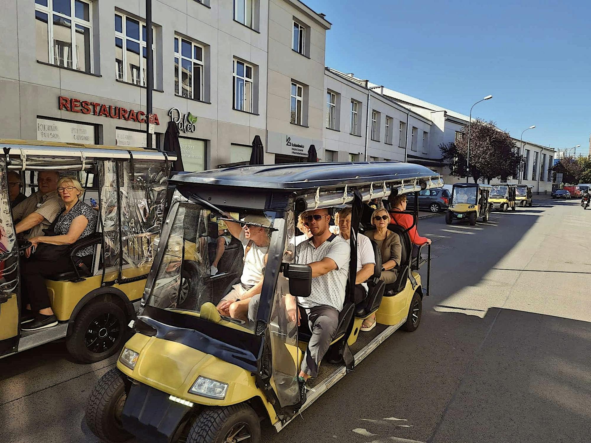 Old Town, Kazimierz and Pogorze private tour in Krakow by golf buggy
