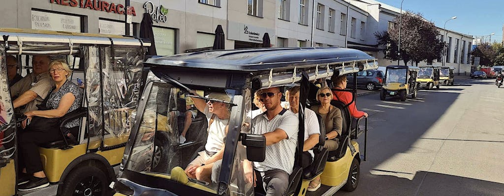 Prywatne zwiedzanie Starego Miasta, Kazimierza i Pogórza w Krakowie wózkiem golfowym