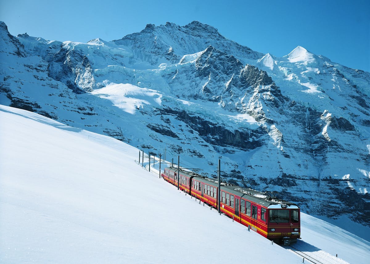 Jungfraujoch, top van Europa vanaf Interlaken
