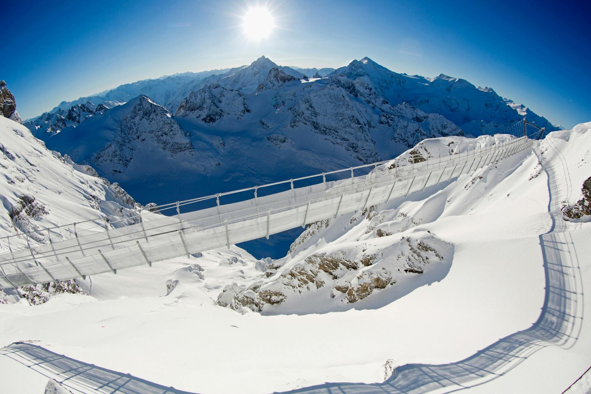 Excursion d'une demi-journée aux neiges éternelles et au glacier du Titlis au départ de Lucerne