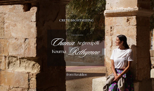 From Argiroupolis to Kournas Lake and Chania tour from Heraklion