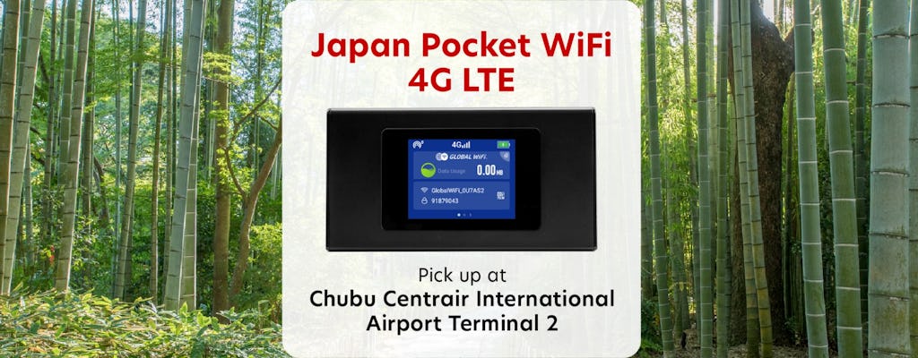 Alquiler de Wi-Fi móvil desde Chubu Centrair Aeropuerto T2