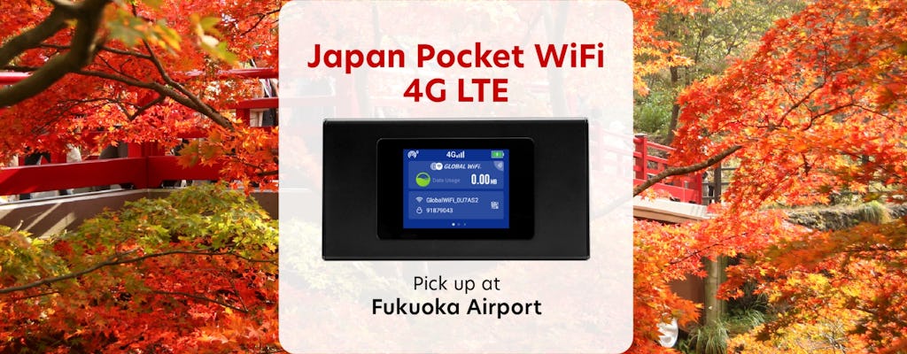 Alquiler de WiFi móvil - Aeropuerto de Fukuoka