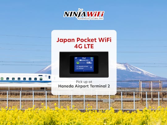 Noleggio WIFI mobile al Terminal 2 dell'aeroporto di Haneda