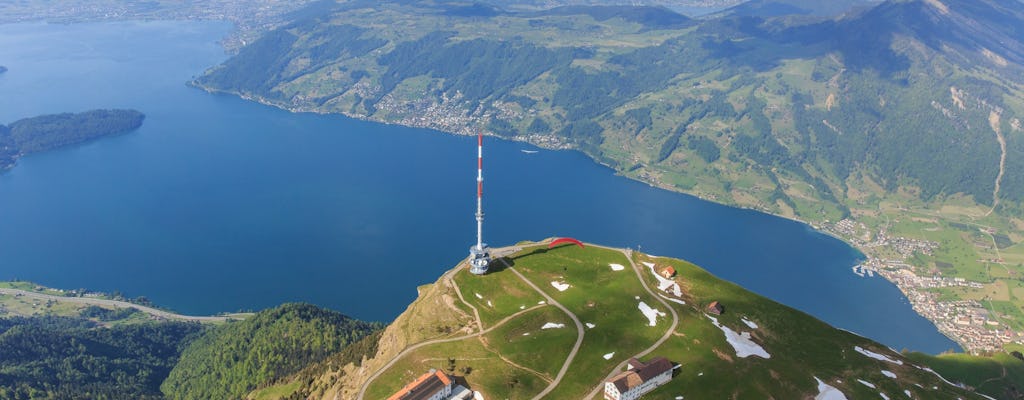 Jednodniowa wycieczka na górę Rigi z Zurychu z rejsem statkiem