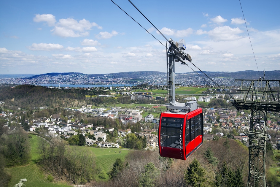 Cable cars in Zurich Cable cars in Zurich