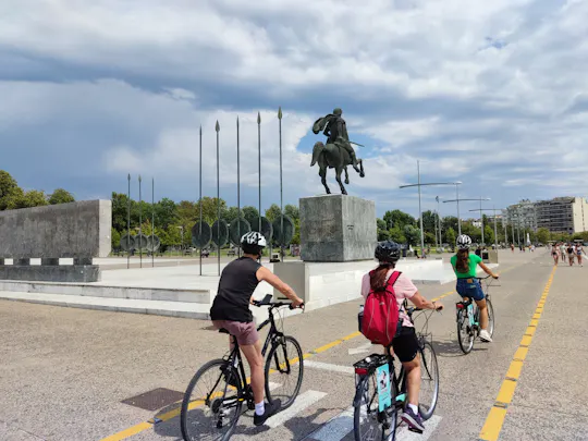 Fietstocht door Thessaloniki