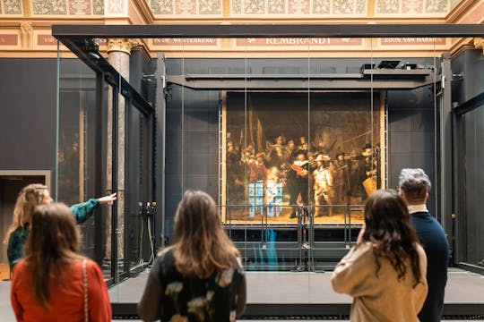 Tour guidato a piedi del Rijksmuseum, del Museo Van Gogh e crociera sui canali
