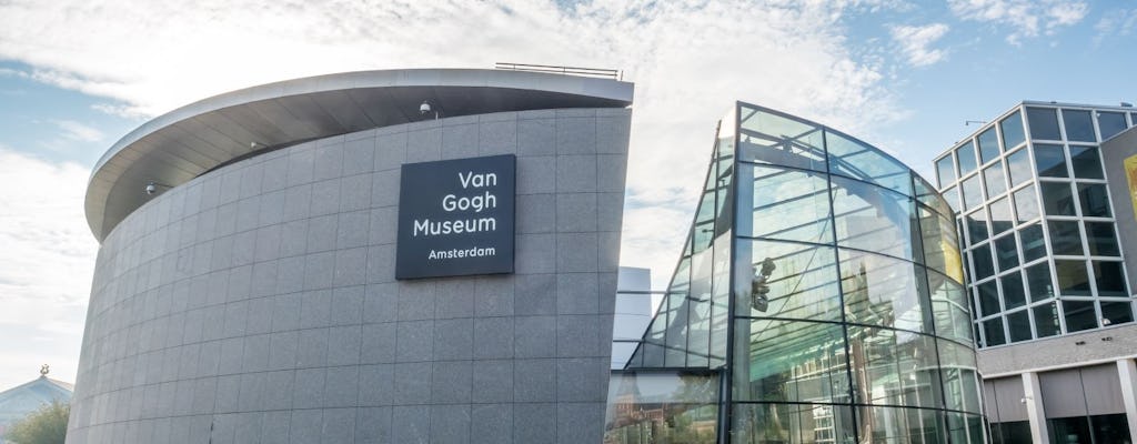Excursão ao museu na hora de encerramento da vida completa de Van Gogh