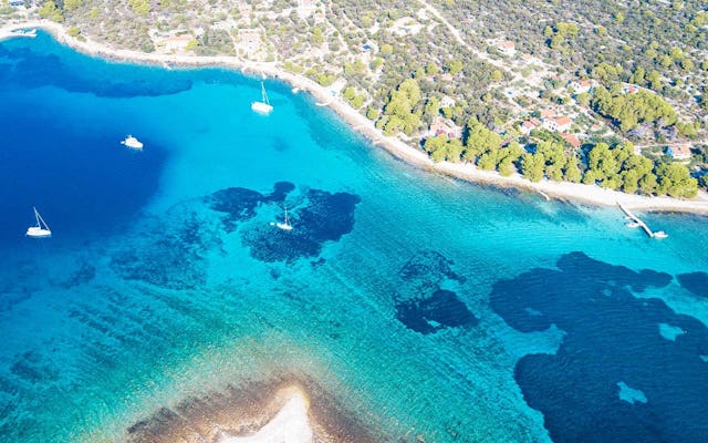 Excursion privée en hors-bord au Blue Lagoon depuis Split