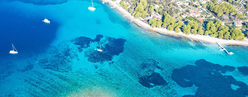 Passeio de lancha privada para Blue Lagoon partindo de Split