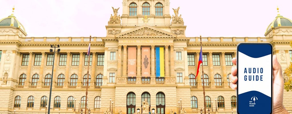 Billet pour le musée national de Prague et audioguide de visite de la ville en ligne